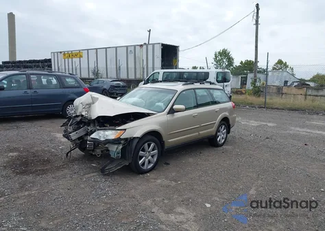 2008 Subaru Outback 2.5I Limited/2.5I Limited L.l. Bean Edition z USA, uszkodzony, nr VIN 4S4BP62C187354400